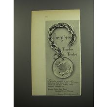 1953 Bergere Jewelry Advertisement - Timeless Trinket