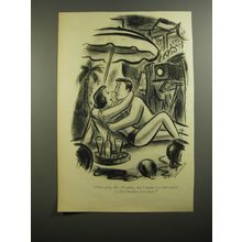 1954 Cartoon by Whitney Darrow, Jr. - I'm sorry, Mr. Hopkins