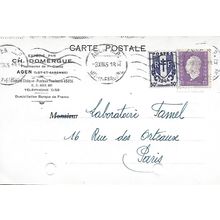 Agen R.P. Lot-et-Garonne (3rd December 1945)