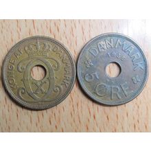 Denmark 1939 5 Ore Coin
