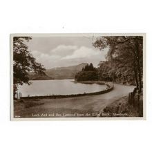 Loch Ard And Ben Lomond From The Echo Rock, Aberfoyle, RP Postcard.