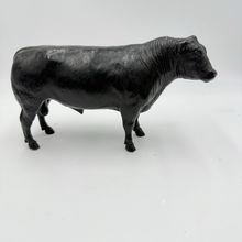 Vintage Breyer Molding Co. Black Angus Bull #365 Chris Hess Design