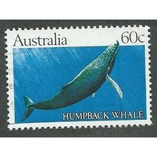 AUS 1982 60c 'HUMPBACK WHALE' FINE USED (EBID34-138)