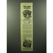 1948 Star-Kist Tuna Ad - Tuna Curry Casserole