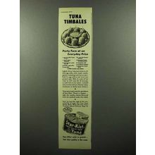 1948 Star-Kist Tuna Ad - Tuna Timbales