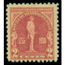 688 2c Battle of Braddock Just Clears MNH M07167
