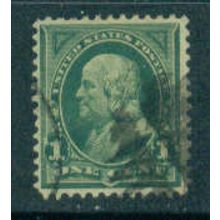 Used 279 1c Benjamin Franklin Fine A05710