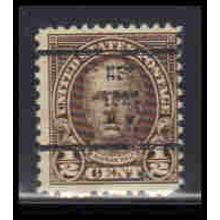 Used 653 1/2c Nathan Hale Average Plus PreCnx KA7043