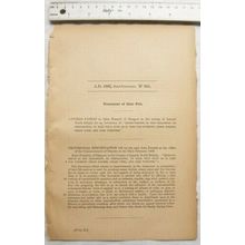 1882 Patent No. 865 treatment of hair felt, John Forsyth, Glasgow