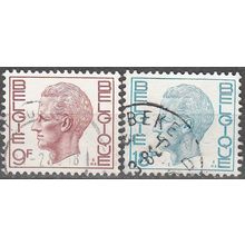 Belgique 1980 Michel 2014 - 2015 O Cote (2008) 0.40 € Roi Baudouin Cachet rond