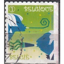 Belgique 2010 Michel 4083BE O Cote (2010) 1.70 € Timbre de fête Cachet rond