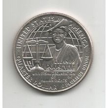 USA 2023 Eleanor Roosevelt Quarter $¼ coin