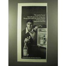 1971 Seagram's Extra Dry Gin Ad - Keep in Refrigerator