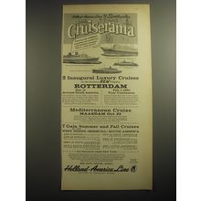 1959 Holland-America Line Ad - Holland-America Lines Spectacular Cruiserama
