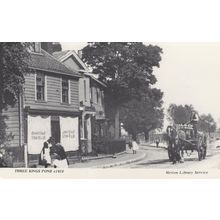 Three Kings Pond Pub Merton Surrey Postcard