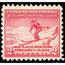 Lake Placid New York Olympics One PACK OF TEN 2 Cent Postage Stamps Scott 716