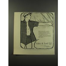 1956 Galey & Lord Catalina Swimwear Ad - Brief trunks for complete freedom