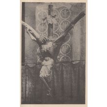 Rhein St Maria Koln Germany Antique Christian Crucifixion Postcard