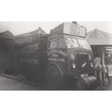 Warrington Cock Brothers Lorry Fairground Vintage Transport Photo