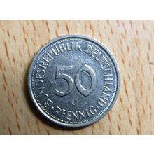 1984j 50 Pfennig Germany Coin