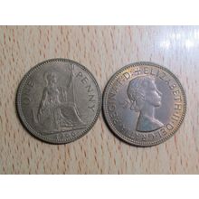 GB 1966 Elizabeth II Penny Coin