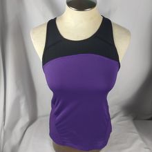 Champion C9 Women's Workout Tank Top Black/Purple Size XS