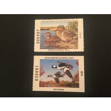 ICOLLECTZONE US New Hampshire 88, 90 Duck Stamps VF NH