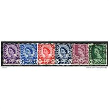 1958/1969 6 different values - fine used (o)