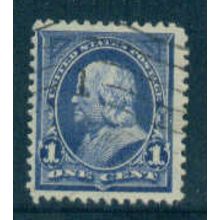Used 264 1c Benjamin Franklin Fine M02922