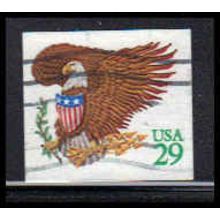 Used 2596 29c Eagle Fine BPS W2743