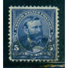 Used 281 5c Ulysses S. Grant Fine M05080