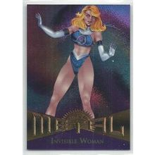 MARVEL METAL card # 33 INVISIBLE WOMAN