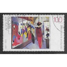 GER 1992 100pf 'GERMAN ART - AUGUST MACKE' FINE USED (EBID54-531)