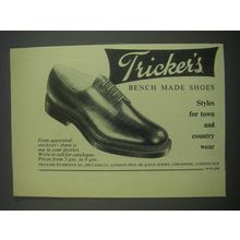 1957 Trickers Benchmade shoes Advertisement