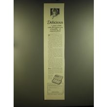 1926 Steero Bouillon Cubes Ad - Delicious - just a little cube