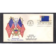 FDC Boerger Cachets 1668 13c Nevada (Cachet-U/A) CV00723