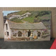 THE PISKEY, PIXIE SHOP, BOSCASTLE, CORNWALL unused postcard =