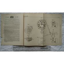 1895 Patent No. 12,035 cutting off gas electric current, Thomas Phipps, Watford