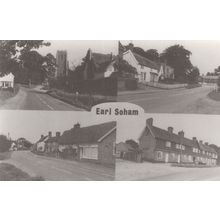 Earl Soham Framlingham Suffolk Postcard