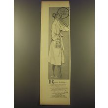 1956 Franklin Simon Loungees Terry Robe Advertisement - Roman Holiday