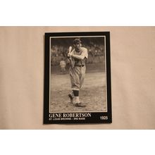 Eugene "Gene" Robertson 1992 The Sporting News Conlon Collection NO. 386