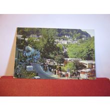 SOUTH PARADE, MATLOCK BATH. DERBYSHIRE used postcard 1968 pm =
