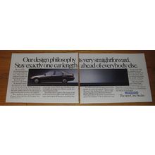 1992 Honda Civic Sedan Ad - Our design philosophy is very straitforward.