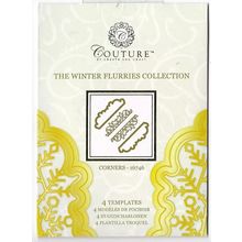 Couture. The Winter Flurries Collection - Corners 16746 Die Set. Die Cutting