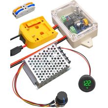 Power Wheel Battery Adapter Converter Kit Fit for Dewalt 18V 20V Battery with Vo