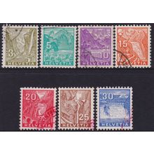 Switzerland 1934 Landscapes Set