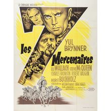 The Magnificent Seven (2) Poster Canvas Movie Film Print A0 A1 A2 A3 A4 A5 A6 Ar