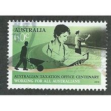 AUS 2010 60c 'TAXATION OFFICE' FINE USED (EBID35-059)
