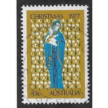 AUS 1977 45c 'CHRISTMAS' FINE USED (EBID66-745)