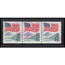 Used 2280a 25c U.S. Flag Very Fine PNC 7/3 PA2876